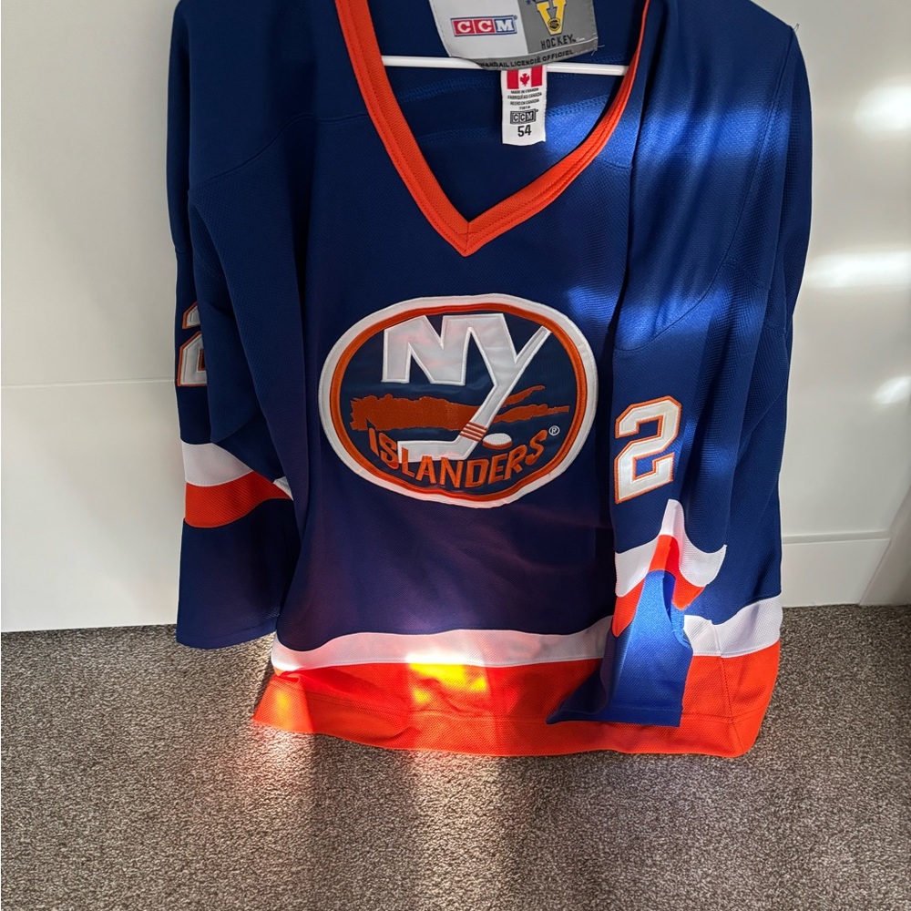 CCM Mike Bossy Vintage Islanders Hockey Jersey